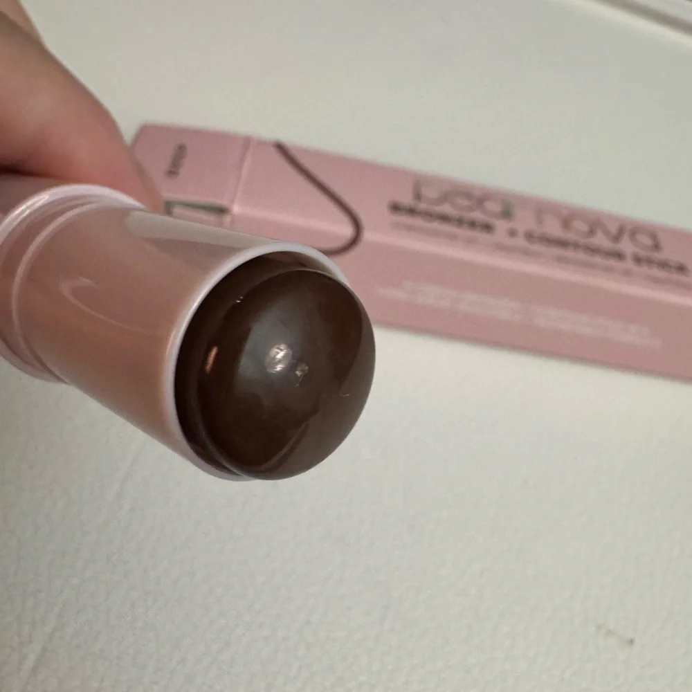 Pear Nova bronzer, and contour stick
